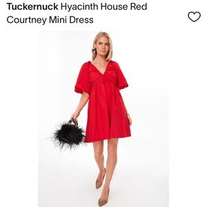 Tuckernuck Red Courtney Mini Dress